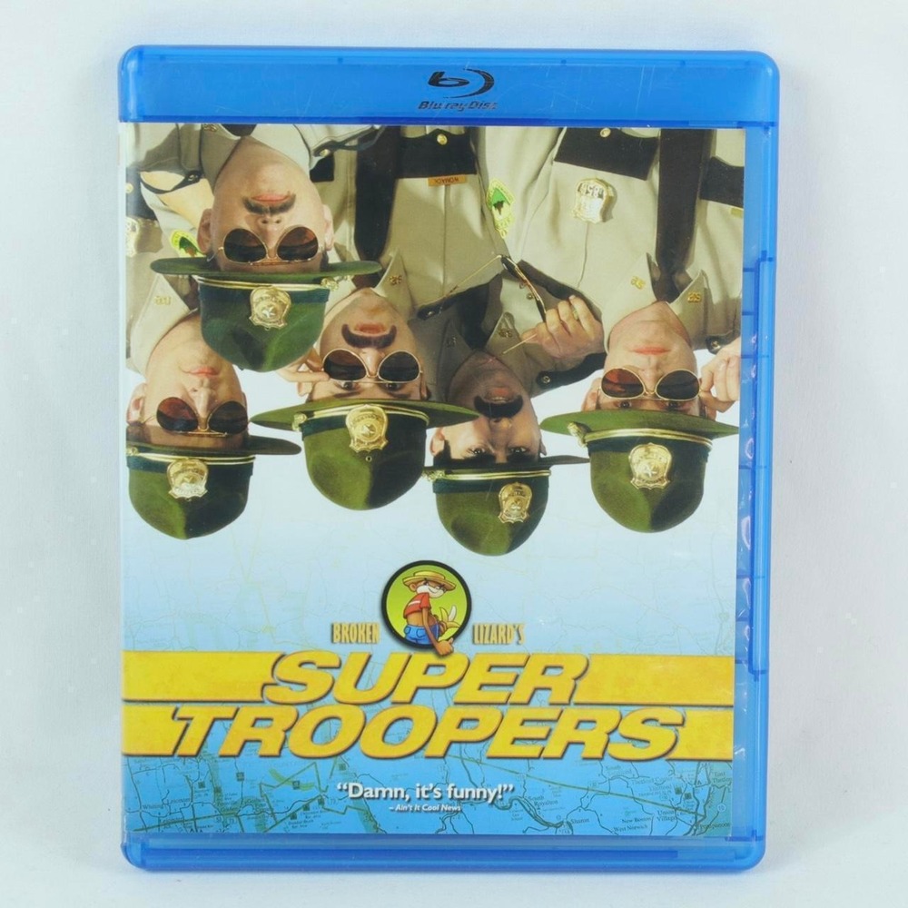 Super‎ Troopers Blu-Ray DVD Movie